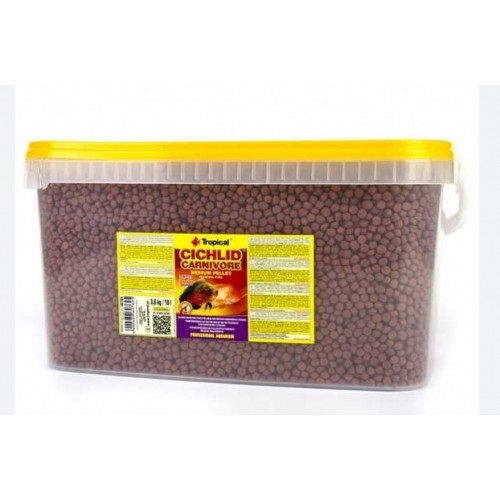 Tropical Carnivore Yetişkin Oscar ve Büyük Balık Yemi 250gr Tropical Carnivore Yetişkin Oscar ve Büyük Balık Yemi 250gr